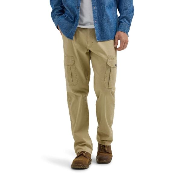 Wrangler Beige Cargo Pants Size 40x32 NWT - Picture 1 of 6
